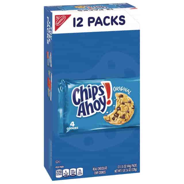 Chips Ahoy Cookies, Chocolate Chip, 1.4 oz Pack Chips Ahoy Cookies, Chocolate Chip, 1.4 oz Pack