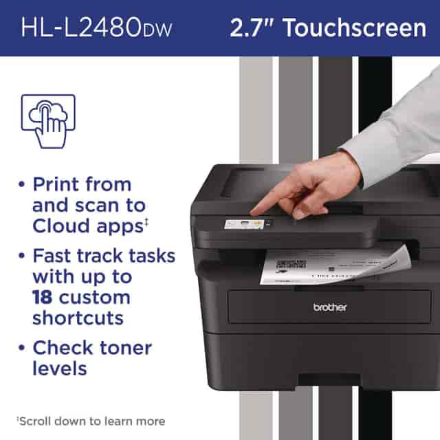 BRTHLL2480DW Product Image 5