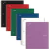 MEA06210 - Wirebound Notebook, 3-Subject, Medium/College Rule, Randomly Assorted Cover Color, (150) 11 x 8.5 Sheets