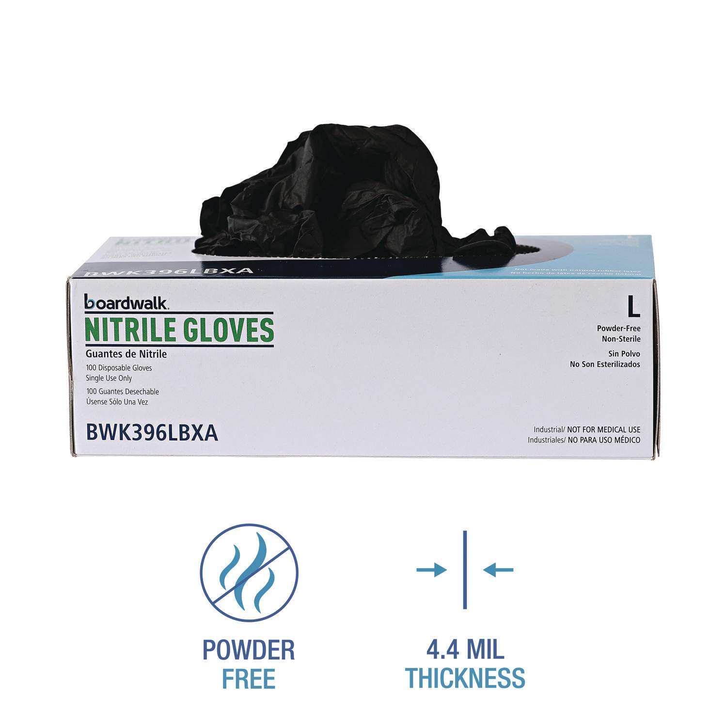 Disposable General-Purpose Powder-Free Nitrile Gloves by