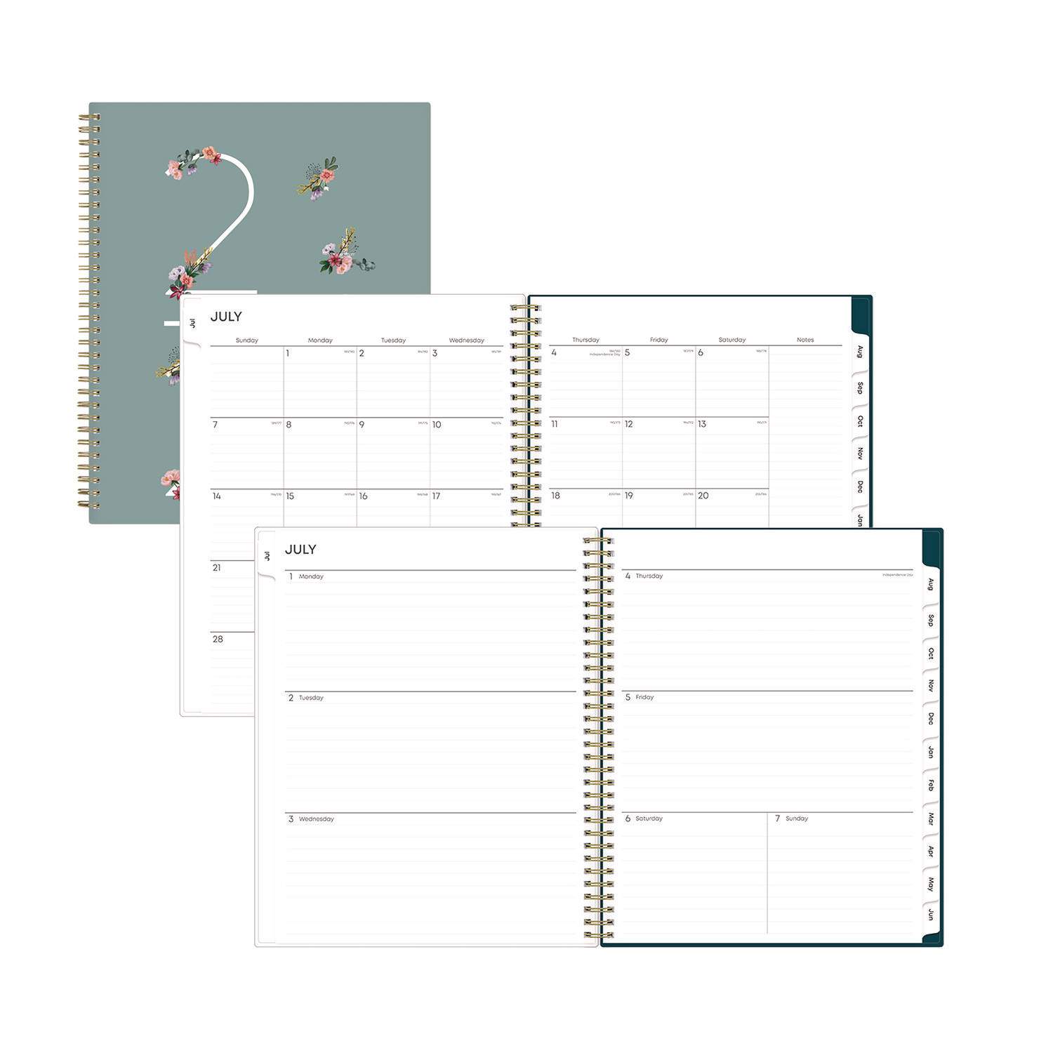 Greta Academic Year Weekly/Monthly Planner by Blue Sky® BLS136479