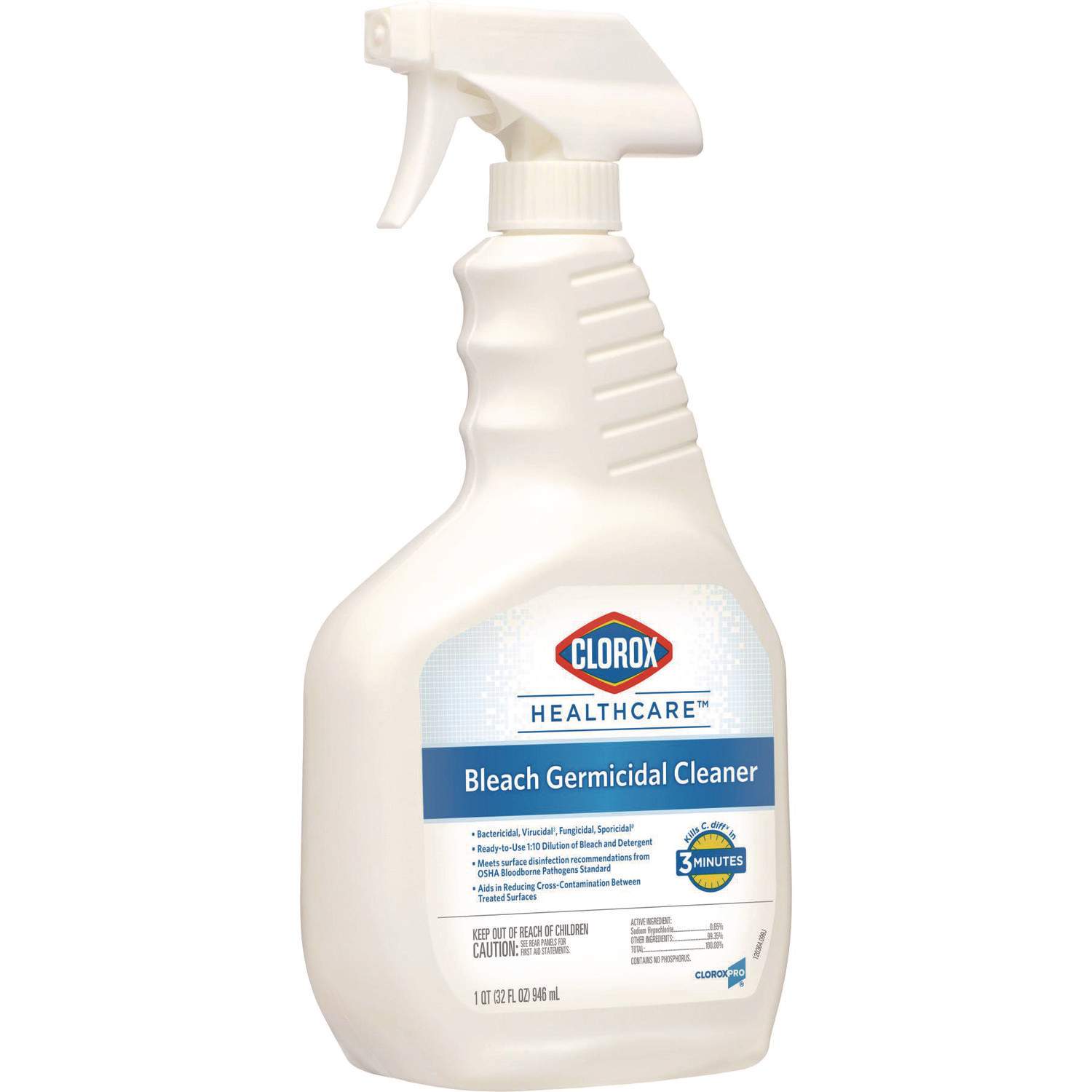Bleach Germicidal Cleaner by Clorox® Healthcare® CLO68970EA