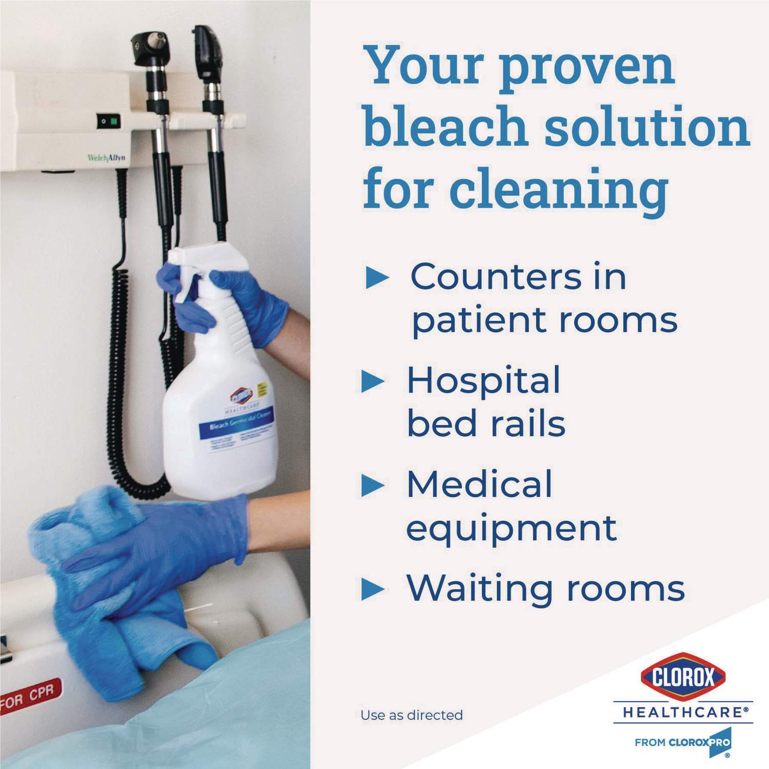 Healthcare Bleach Germicidal Cleaner Refill by Clorox® CLO68978