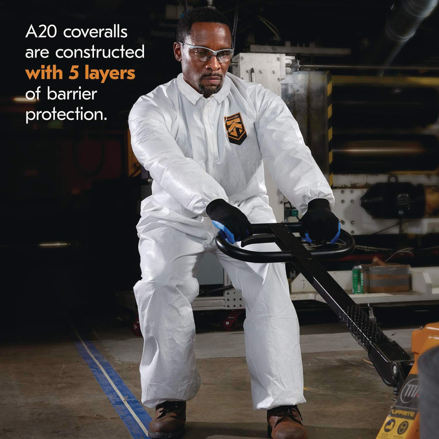 A20 Breathable Particle Protection Coveralls by KleenGuard