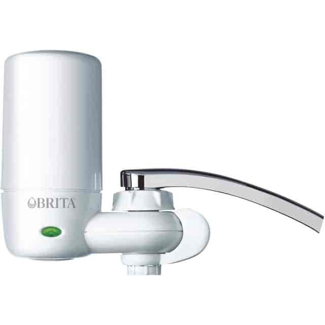 On Tap Faucet Water Filter System, White, 4/Carton