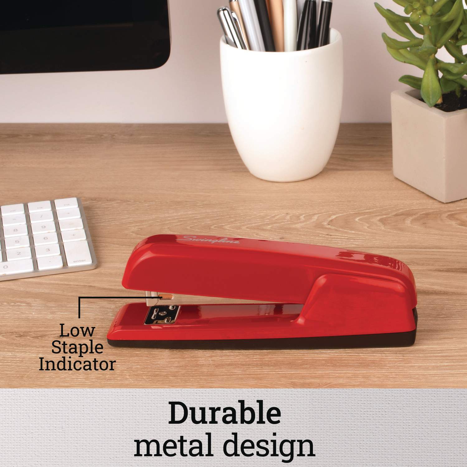 【AAKE】STRIPE FOLD SL 747 Business Full Strip Desk Stapler by Swingline® SWI74736