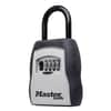 MLK5400D - Locking Combination 5 Key Steel Box, 3.25" Wide, Black/Silver