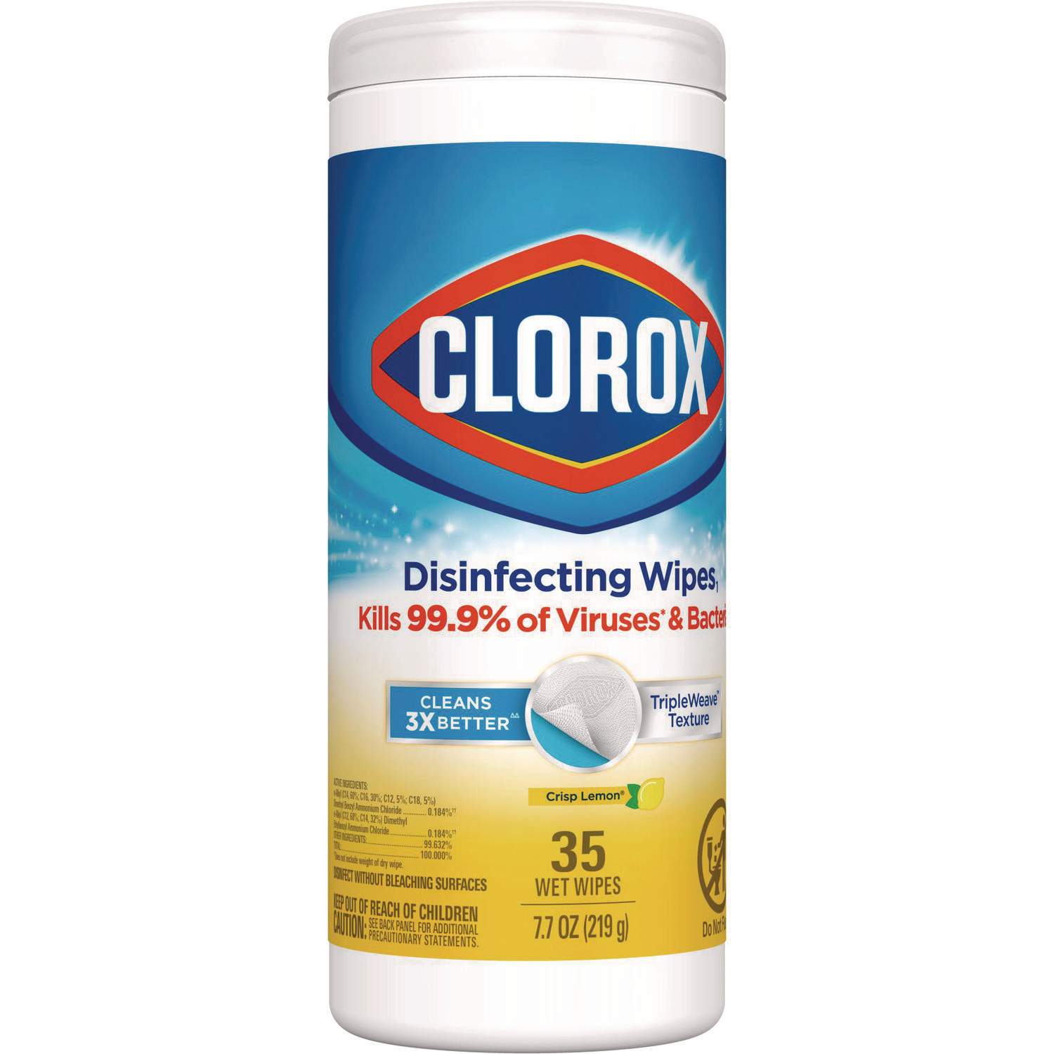Disinfecting Cleaning Wipes by Clorox® CLO01594 | OnTimeSupplies.com