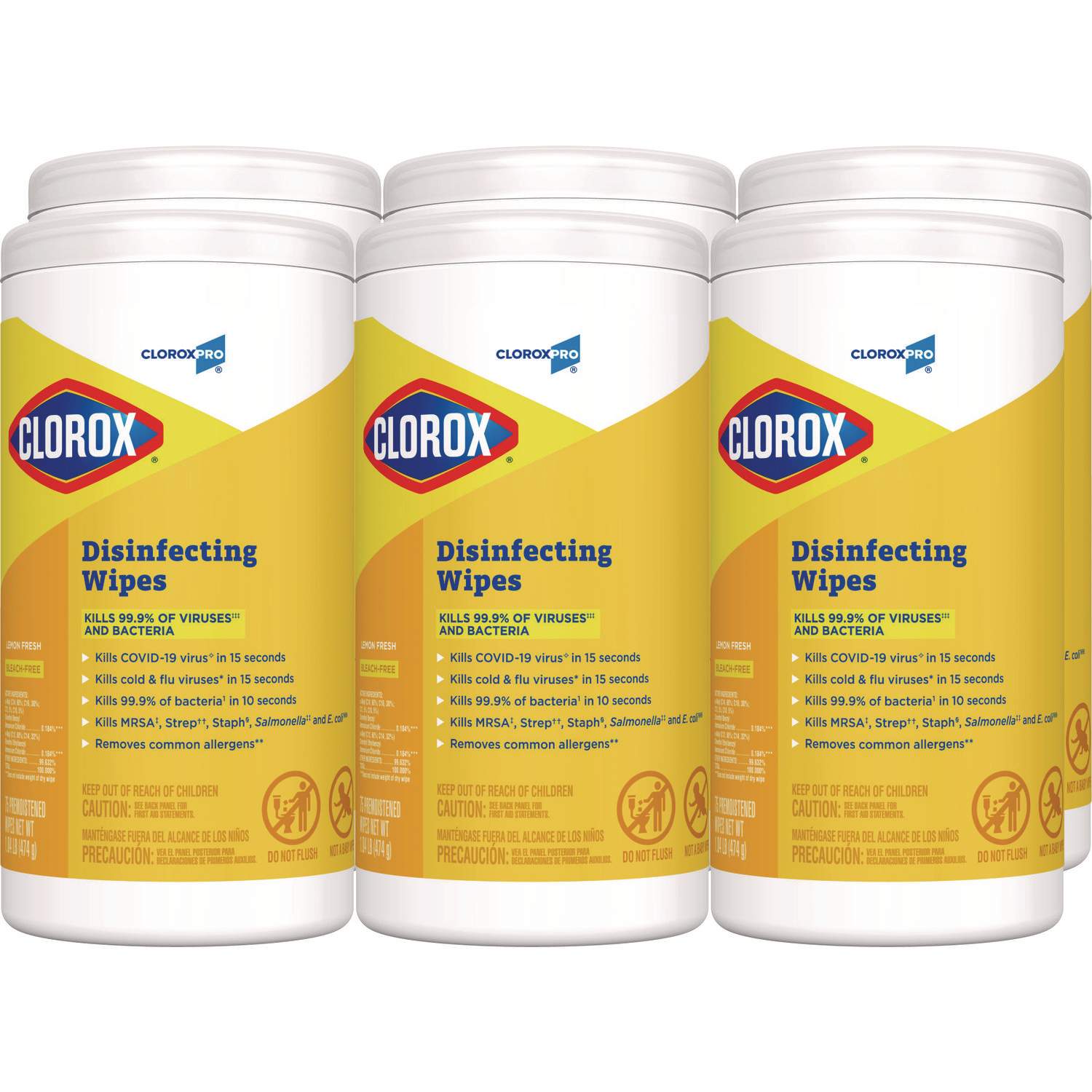 Disinfecting Wipes by Clorox® CLO01593EA | OnTimeSupplies.com