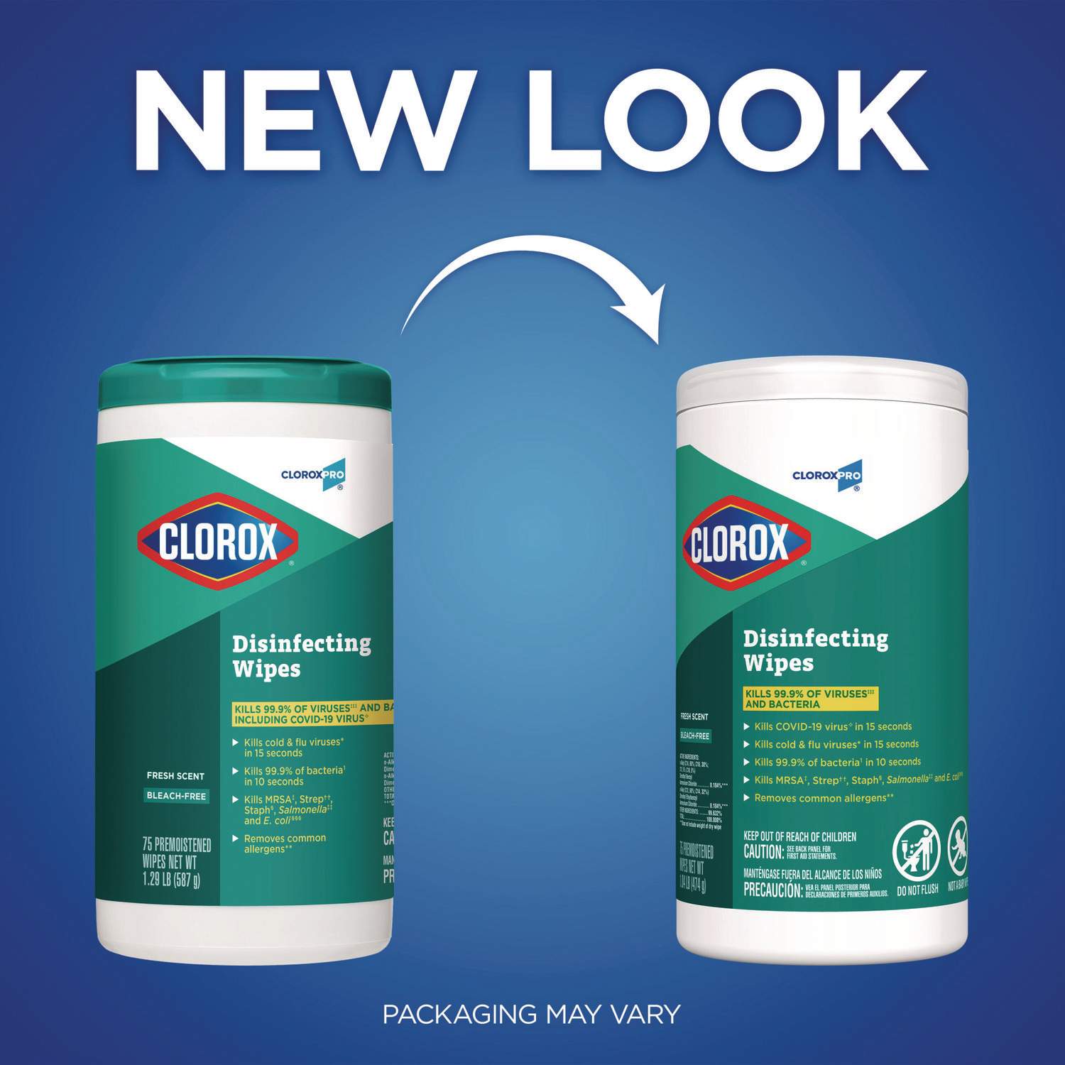Disinfecting Wipes by CloroxPro™ CLO15949CT | OnTimeSupplies.com