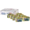 CLO91029CT - Heavy Duty Scrubber Sponge, 2.5 x 4.5, 0.9" Thick, Yellow/Green, 3/Pack, 8 Packs/Carton