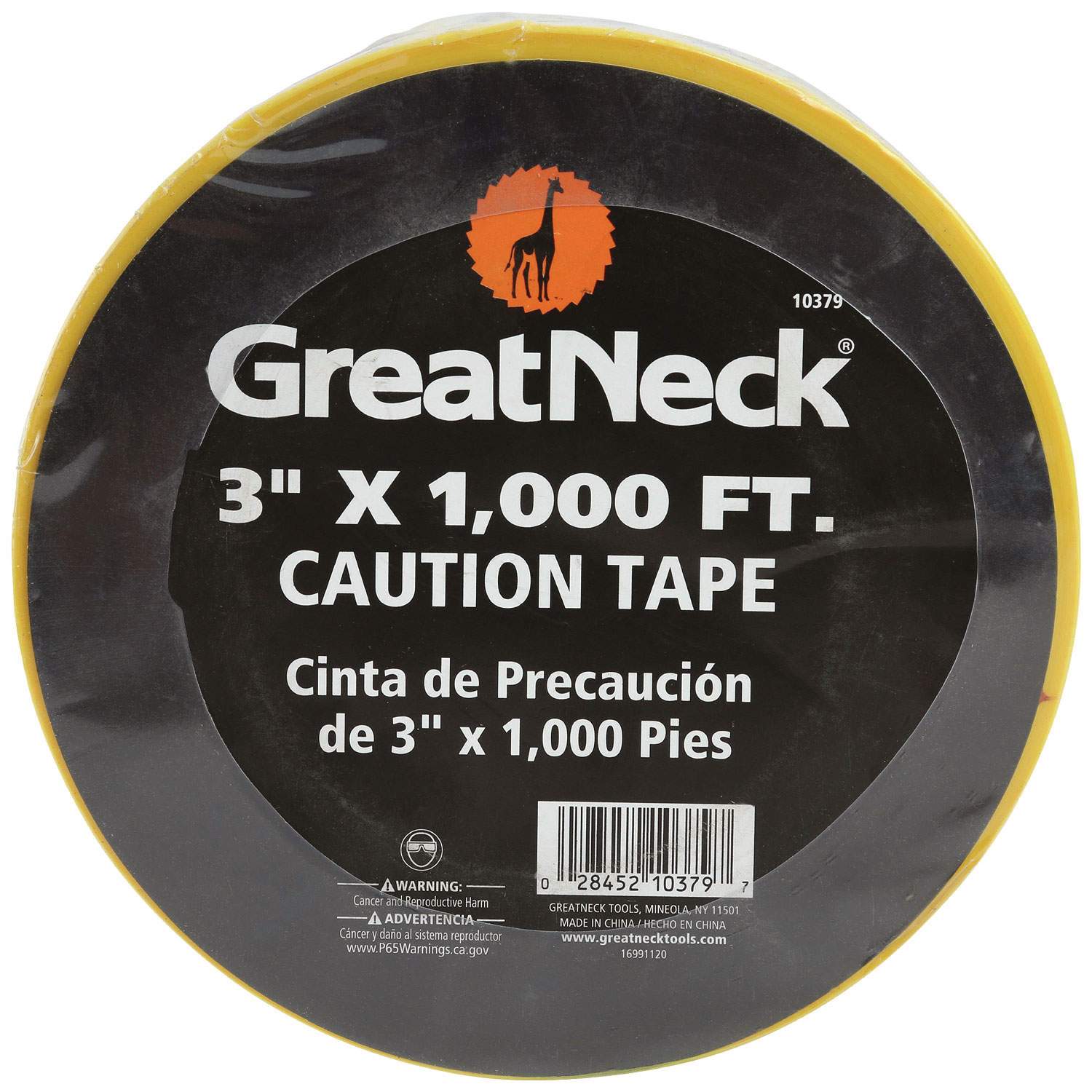 Caution Safety Tape by Great Neck® GNS10379 | OnTimeSupplies.com