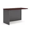 HON38944LNS - 38000 Series Return Shell, Left, 48w x 24d x 29.5h, Mahogany/Charcoal
