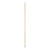 BWK136 - Metal Tip Threaded Hardwood Broom Handle, 0.94" dia x 60", Natural