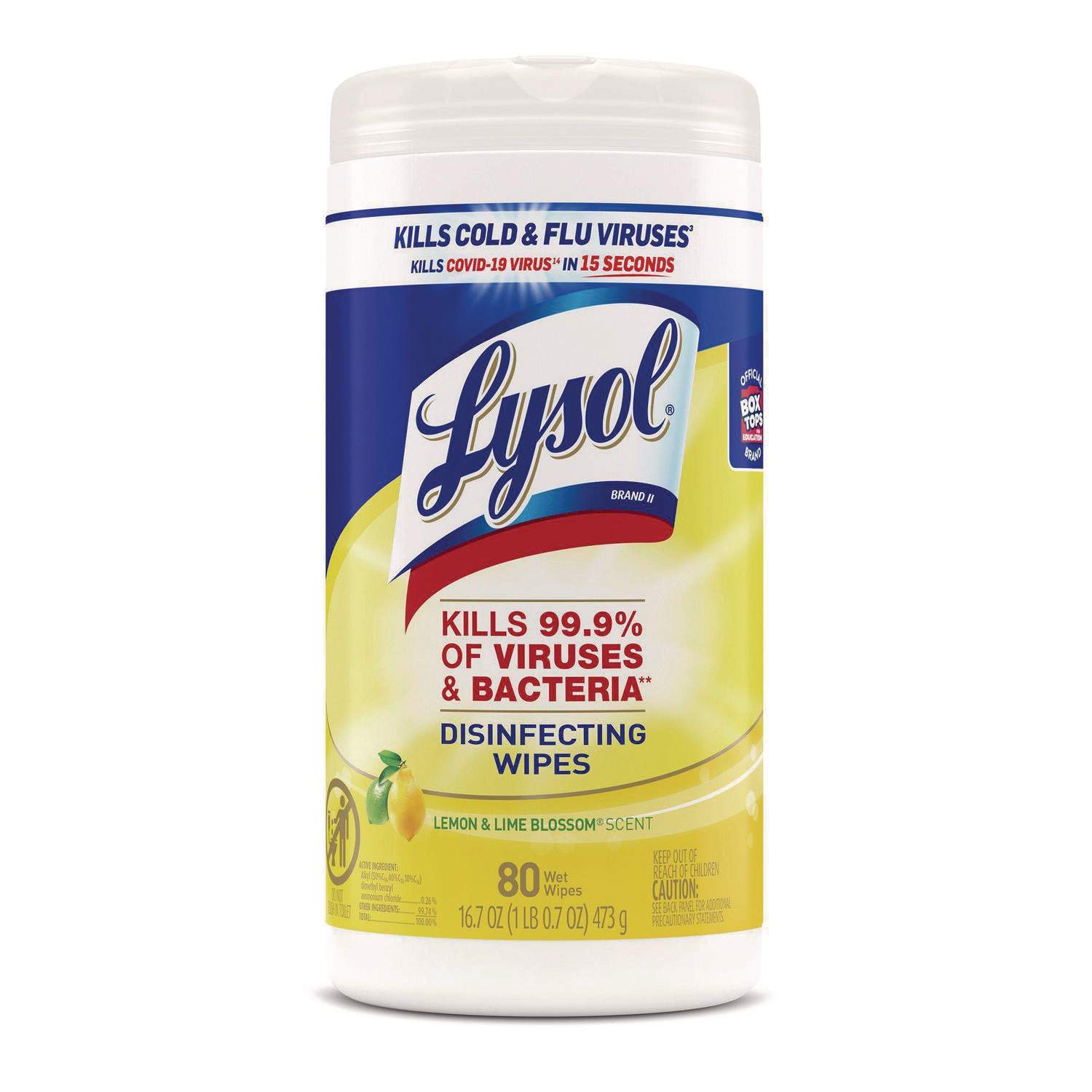 Disinfecting Wipes by LYSOL® Brand RAC97181 | OnTimeSupplies.com
