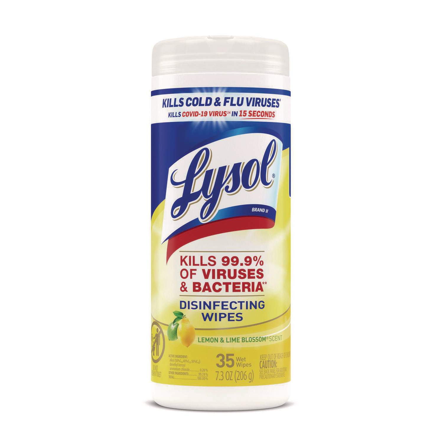 Disinfecting Wipes by LYSOL® Brand RAC81145 | OnTimeSupplies.com