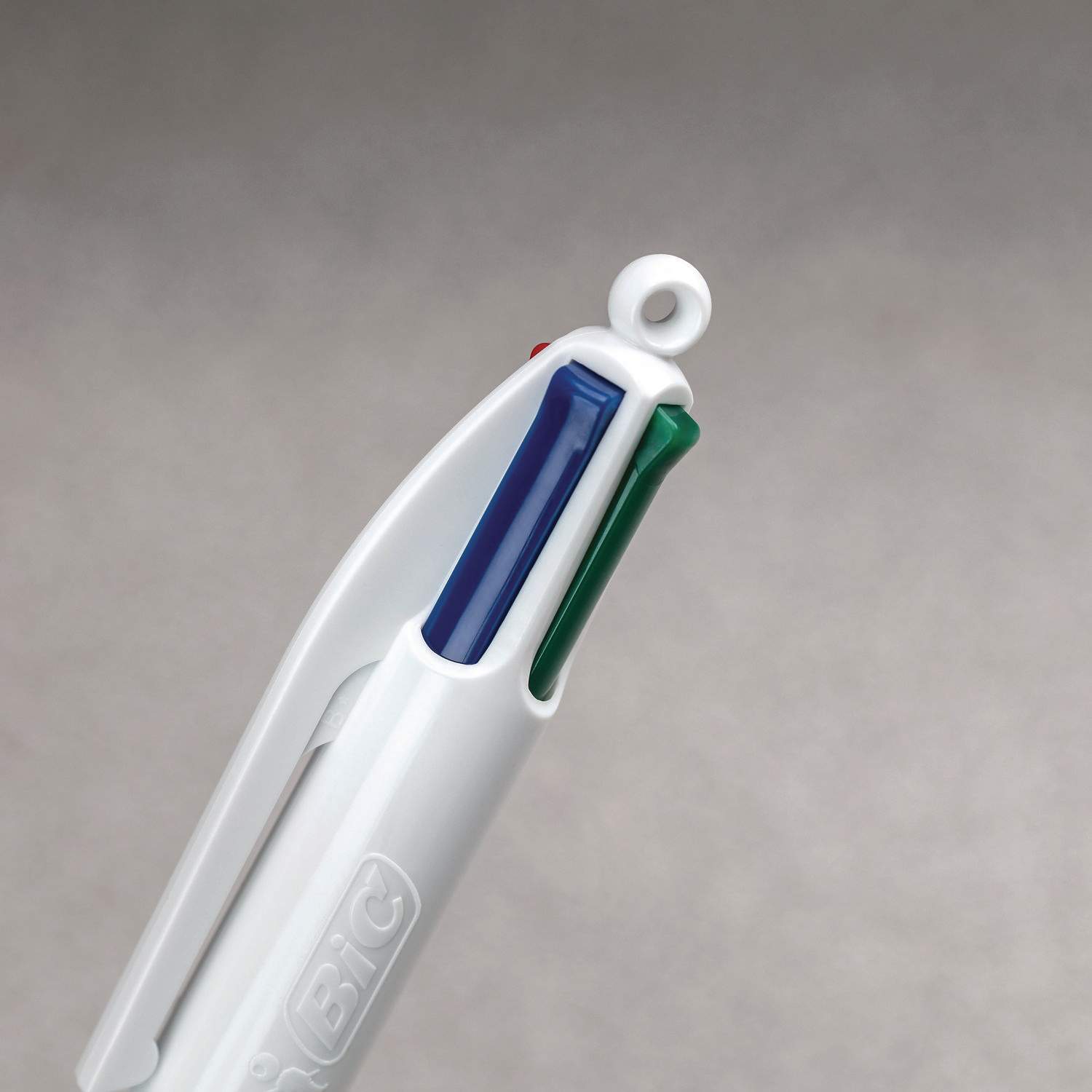 BIC 4-Color Grip Kugelschreiber, 3er Pack – 4 Farben In Einem Stift, Mittlere Spitze 1,0 Mm, Nachfüllbar