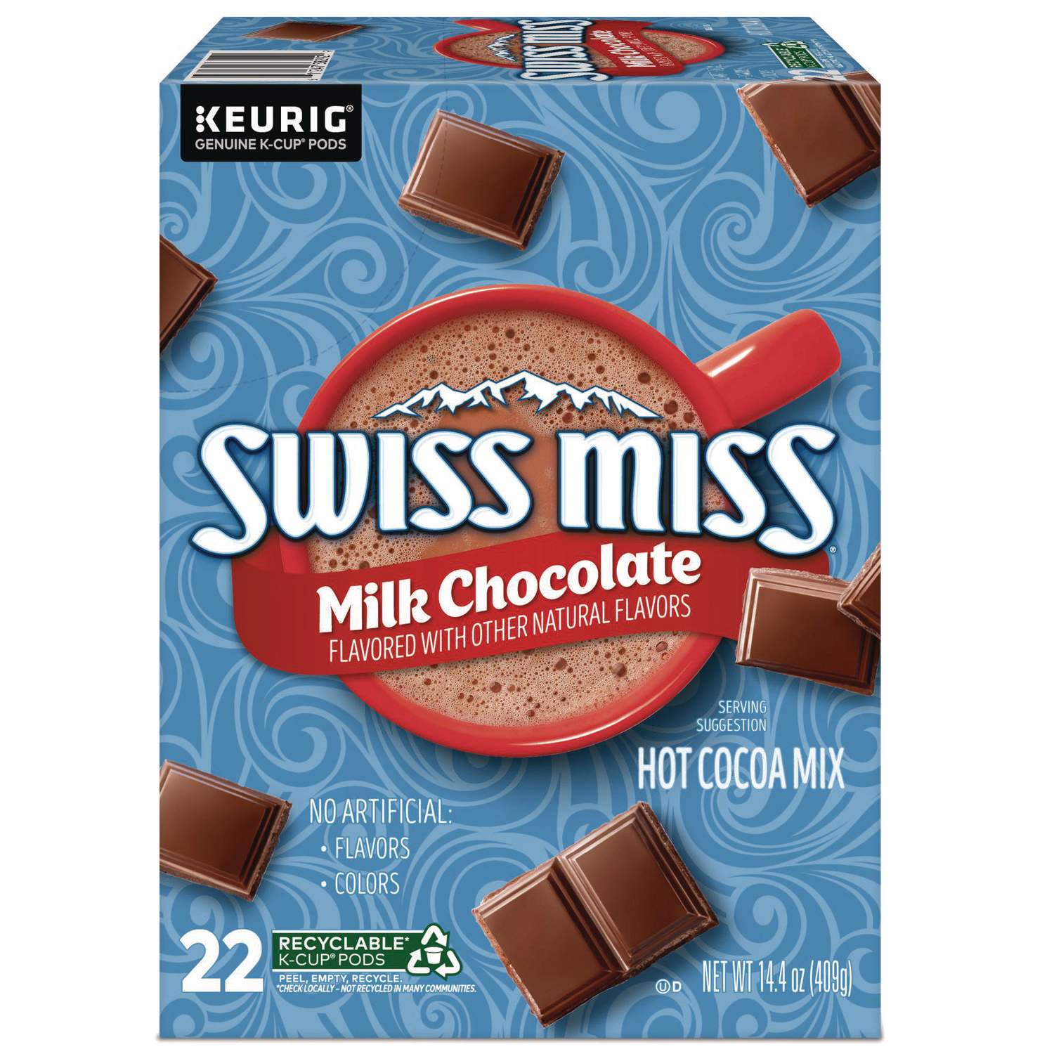Milk Chocolate Hot Cocoa K-Cups by Swiss Miss® GMT8292