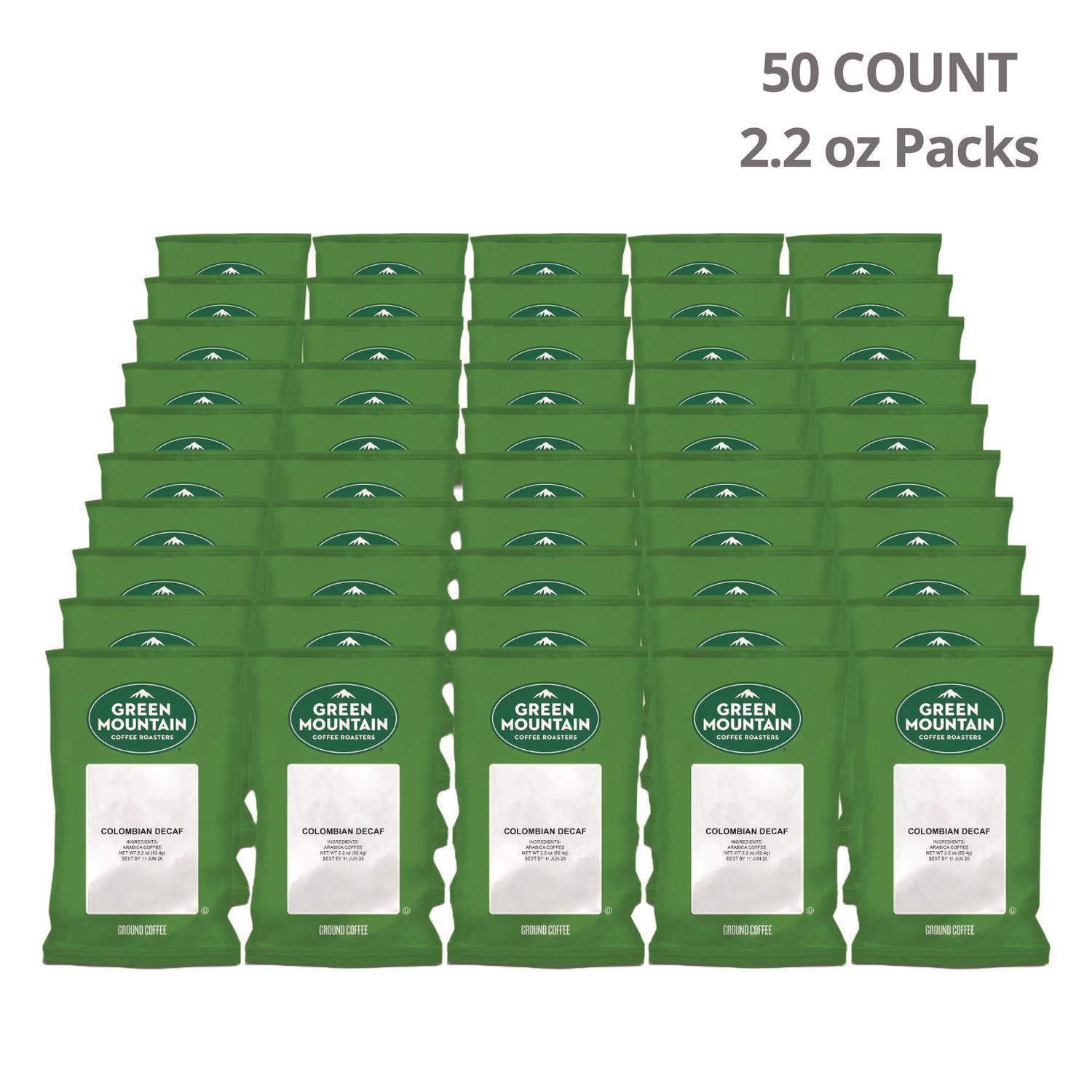 Colombian Decaf Coffee Fraction Packs by Green Mountain Coffee