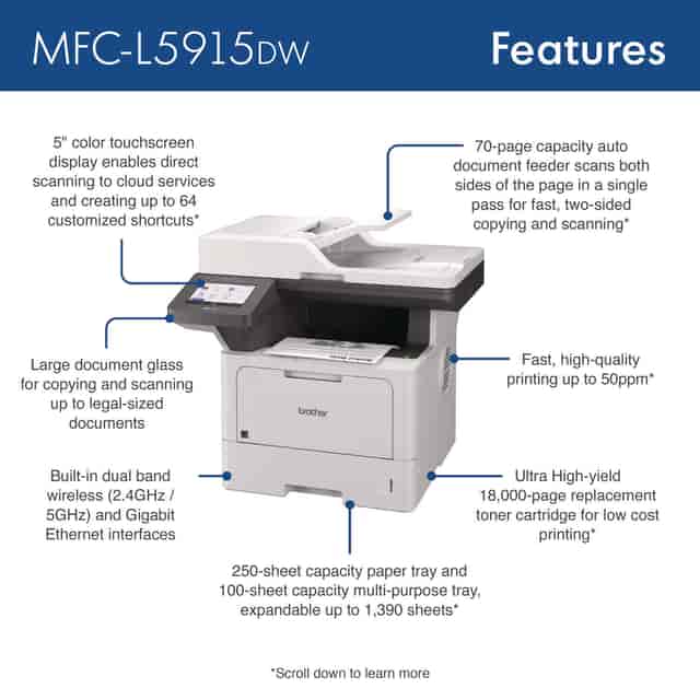 BRTMFCL5915DW Product Image 6