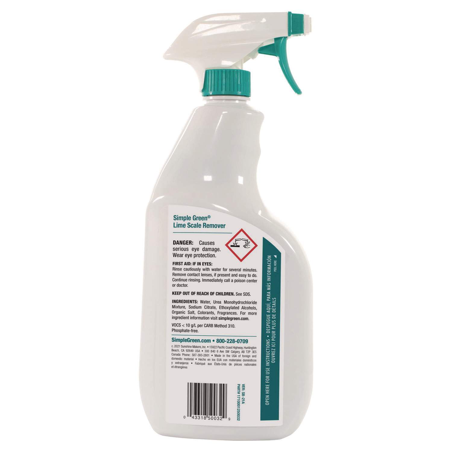 Lime Scale Remover by Simple Green® SMP50032
