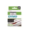DYM45800 - D1 Standard Labels, 0.75" x 23 ft, Black Print on Clear Tape