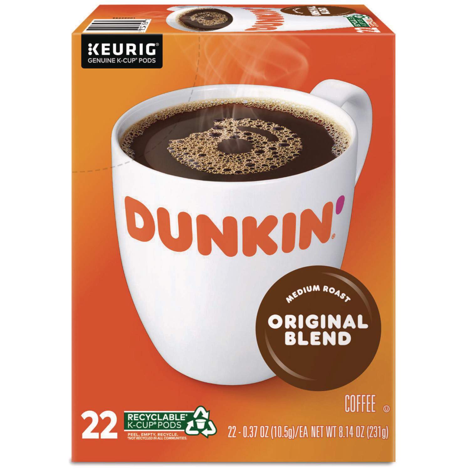 Dunkin', French Vanilla 22 K-Cup Pods
