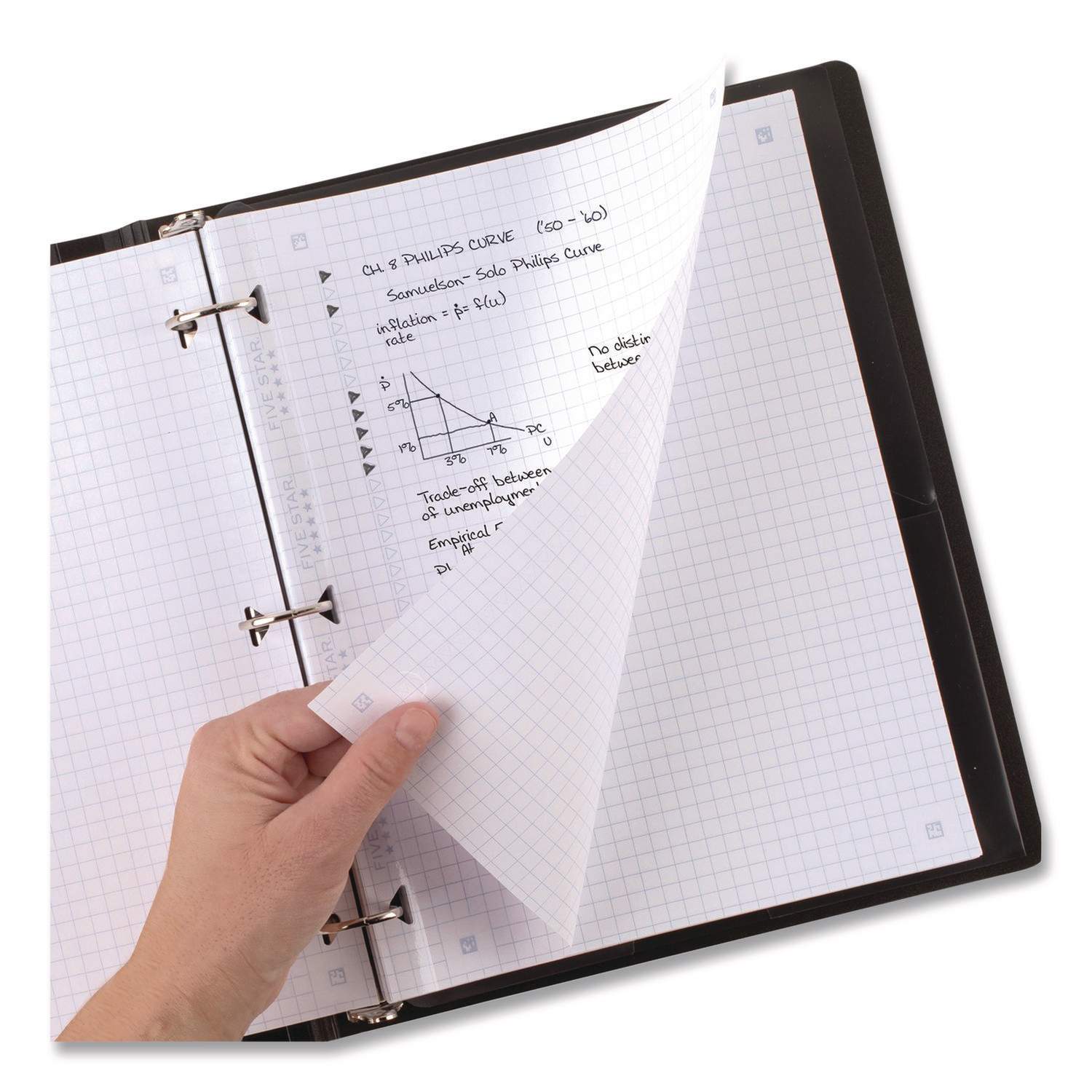 Reinforced Filler Paper Plus Study App by Five Star