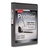 CRD10301 - Premier Easy Open ClearVue Locking Slant-D Ring Binder, 3 Rings, 1" Capacity, 11 x 8.5, Black