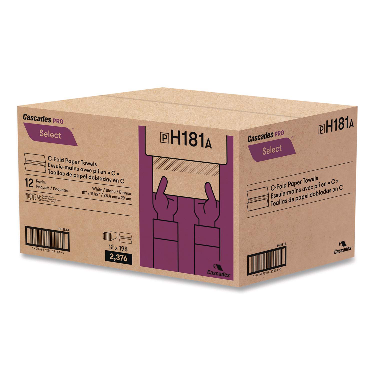 Select Folded Paper Towels by Cascades PRO CSDH181