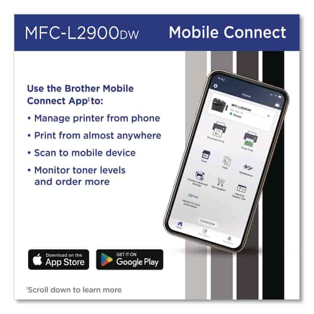 BRTMFCL2900DW Product Image 5