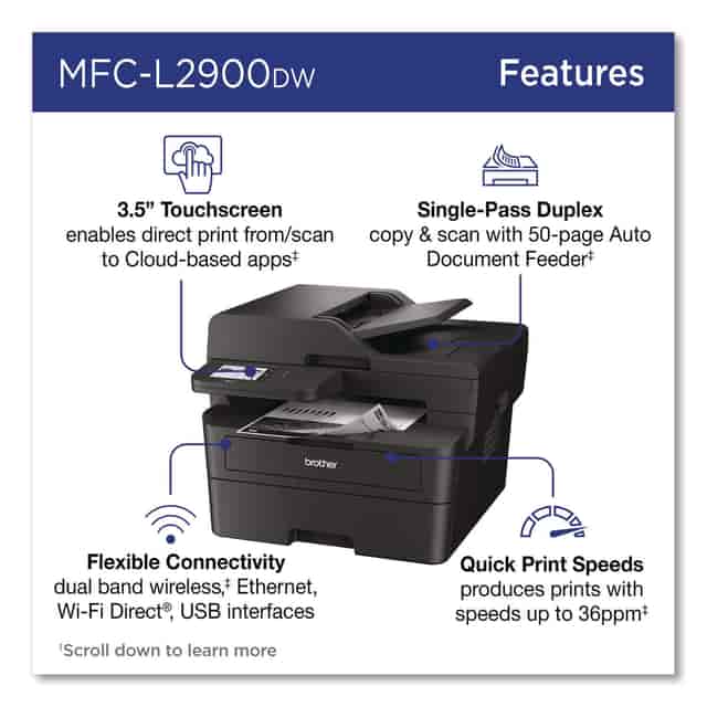 BRTMFCL2900DW Product Image 6