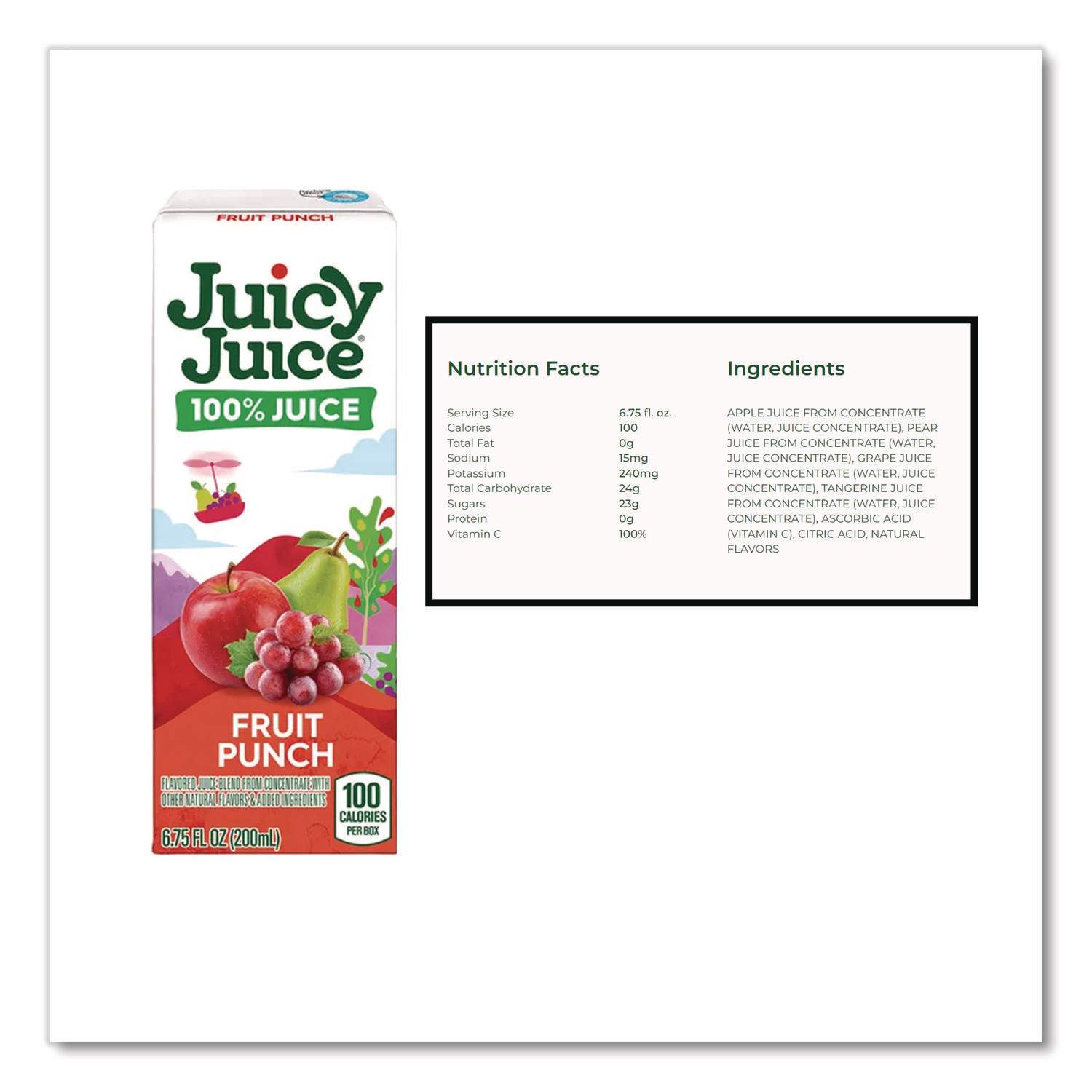 JUICY☆ 30 Juicy Juice Variety Pack, 32 ct./6.75 oz. | BJ's Wholesale Club