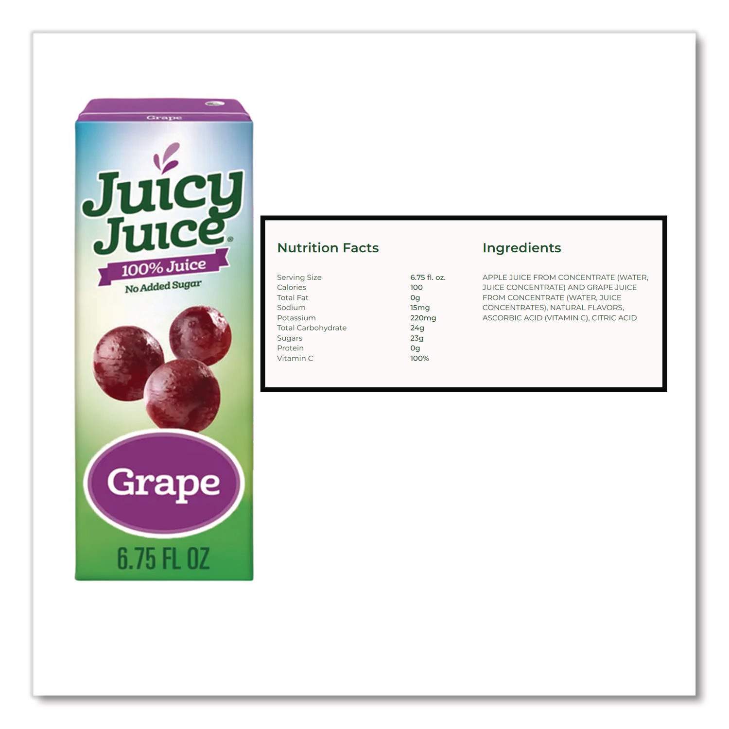 Juice Box Variety Pack by Juicy Juice® JUJ2730145 | OnTimeSupplies.com