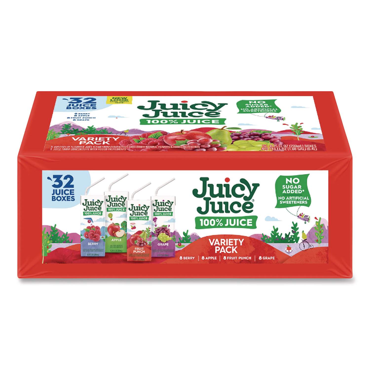 Juice Box Variety Pack by Juicy Juice® JUJ2730145 | OnTimeSupplies.com