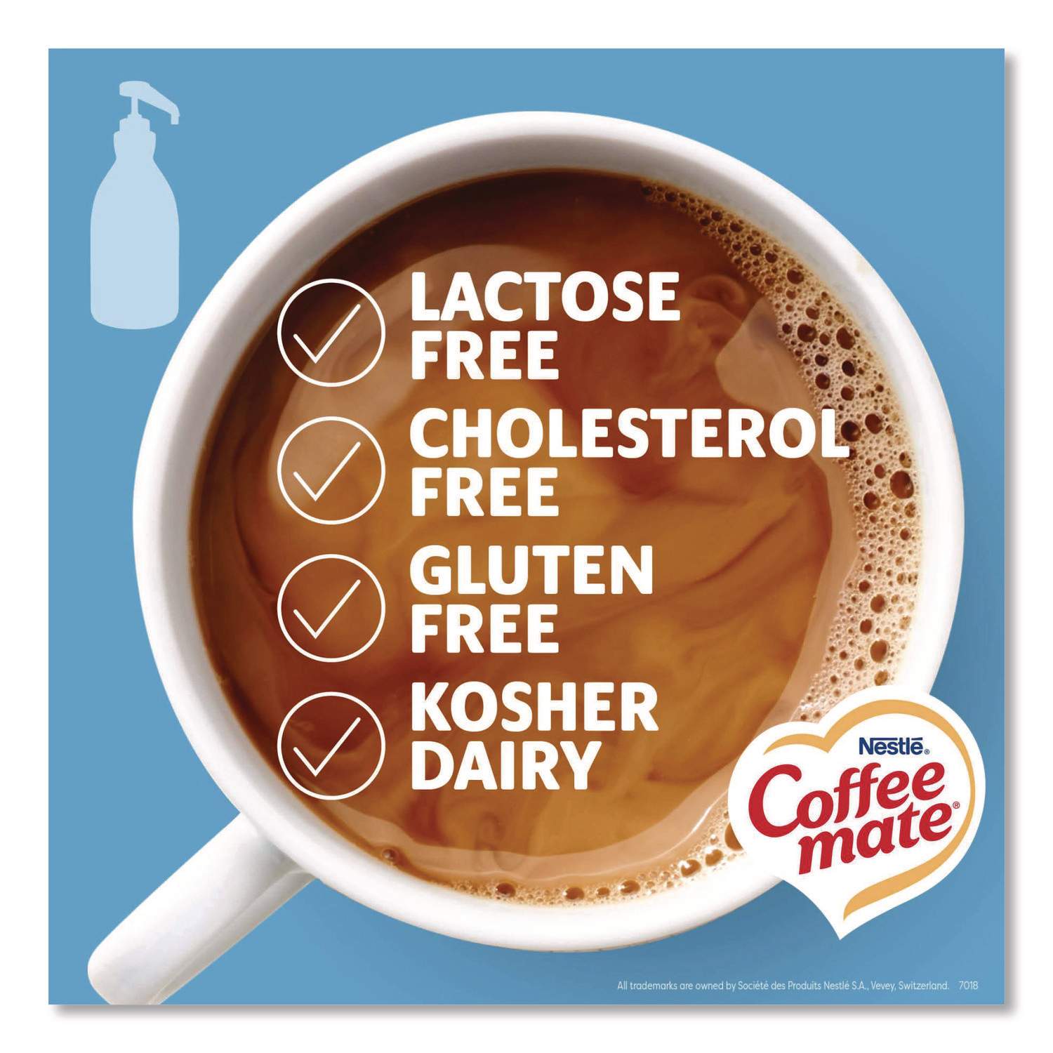 Liquid Coffee Creamer by Coffee mate® NES31803 | OnTimeSupplies.com