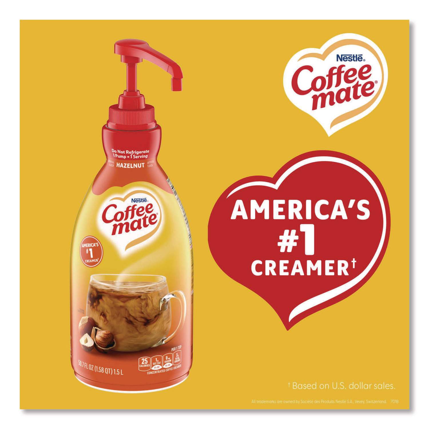 else matters様 Hazelnut Liquid Concentrate Coffee Creamer - Pump Bottle by Coffee