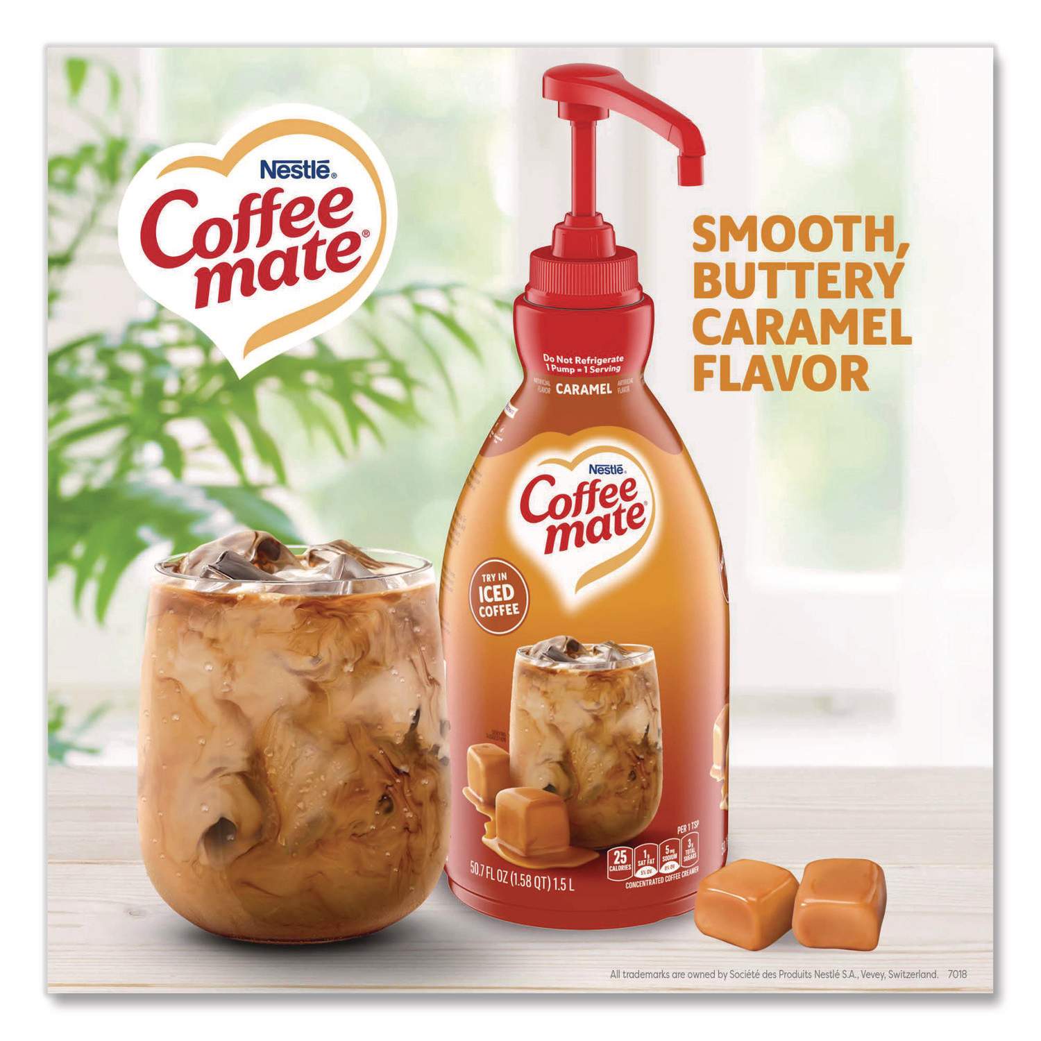 Liquid Creamer Pump Bottle by Coffee mate® NES73358