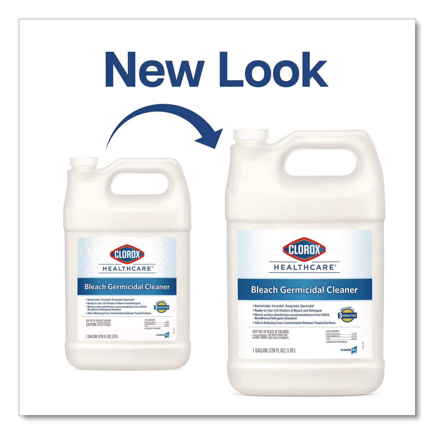 Bleach Germicidal Cleaner by Clorox® Healthcare® CLO68978