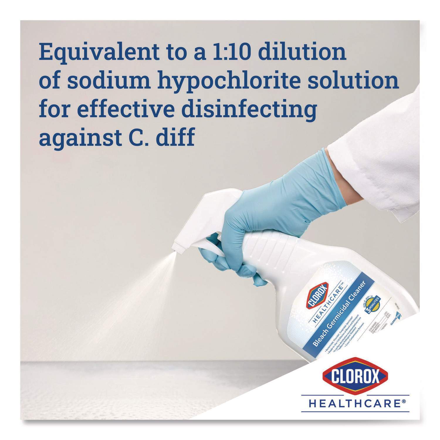 Bleach Germicidal Cleaner by Clorox® Healthcare® CLO68978EA