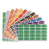 SMD67450 - Monthly End Tab File Folder Labels, JAN-DEC, 0.5 x 1, Assorted, 25/Sheet, 120 Sheets/Box