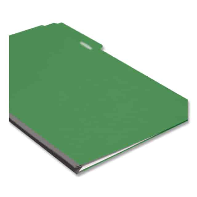Expanding Recycled Heavy Pressboard Folders, 1/3-Cut Tabs: Assorted, Legal Size, 1