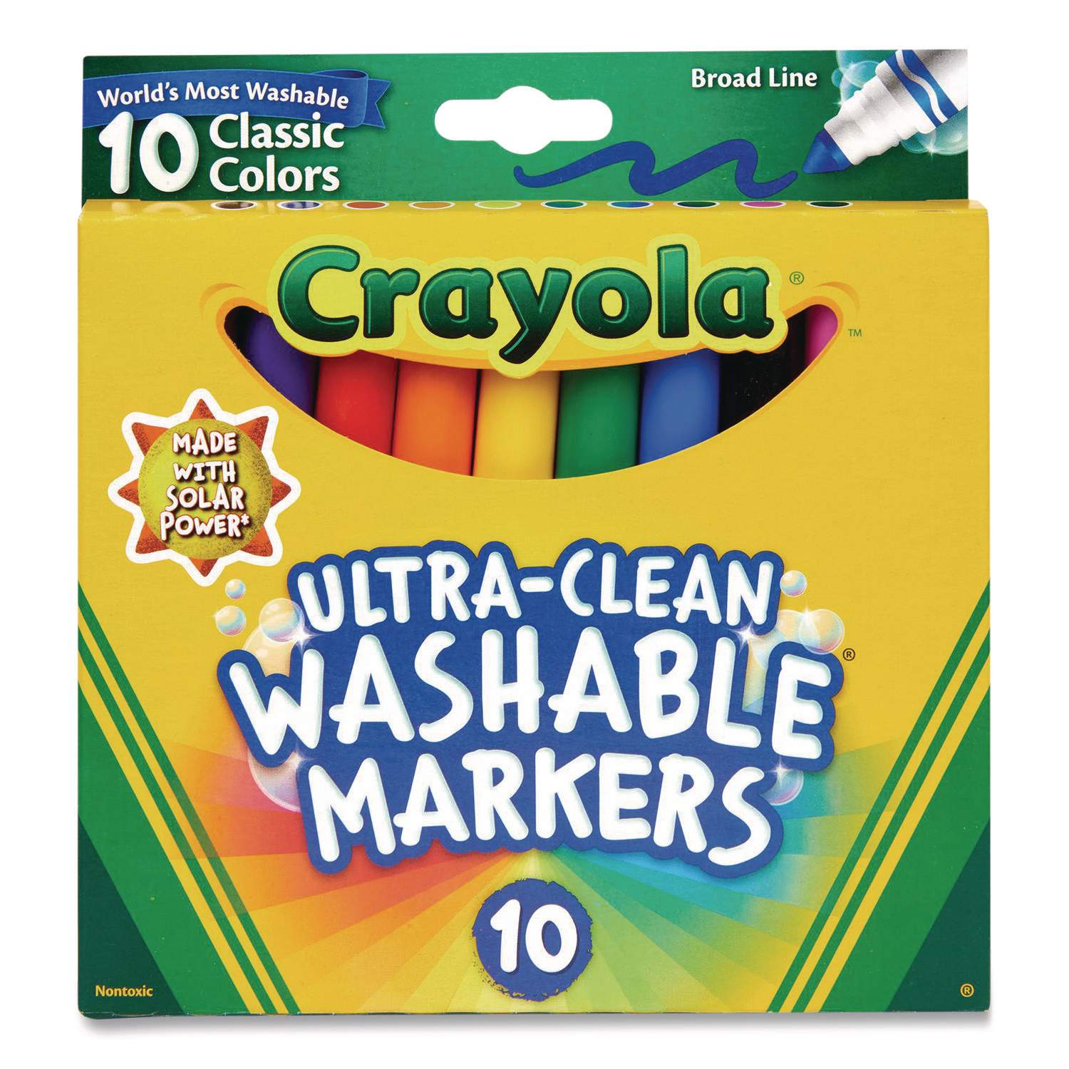 Ultra-Clean Washable Markers by Crayola® CYO587851