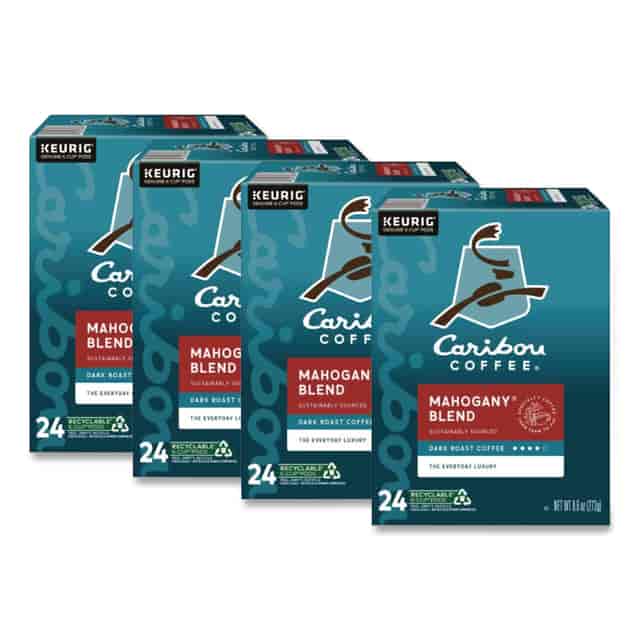 Mahogany Coffee K-Cups by Caribou Coffee® GMT6990CT