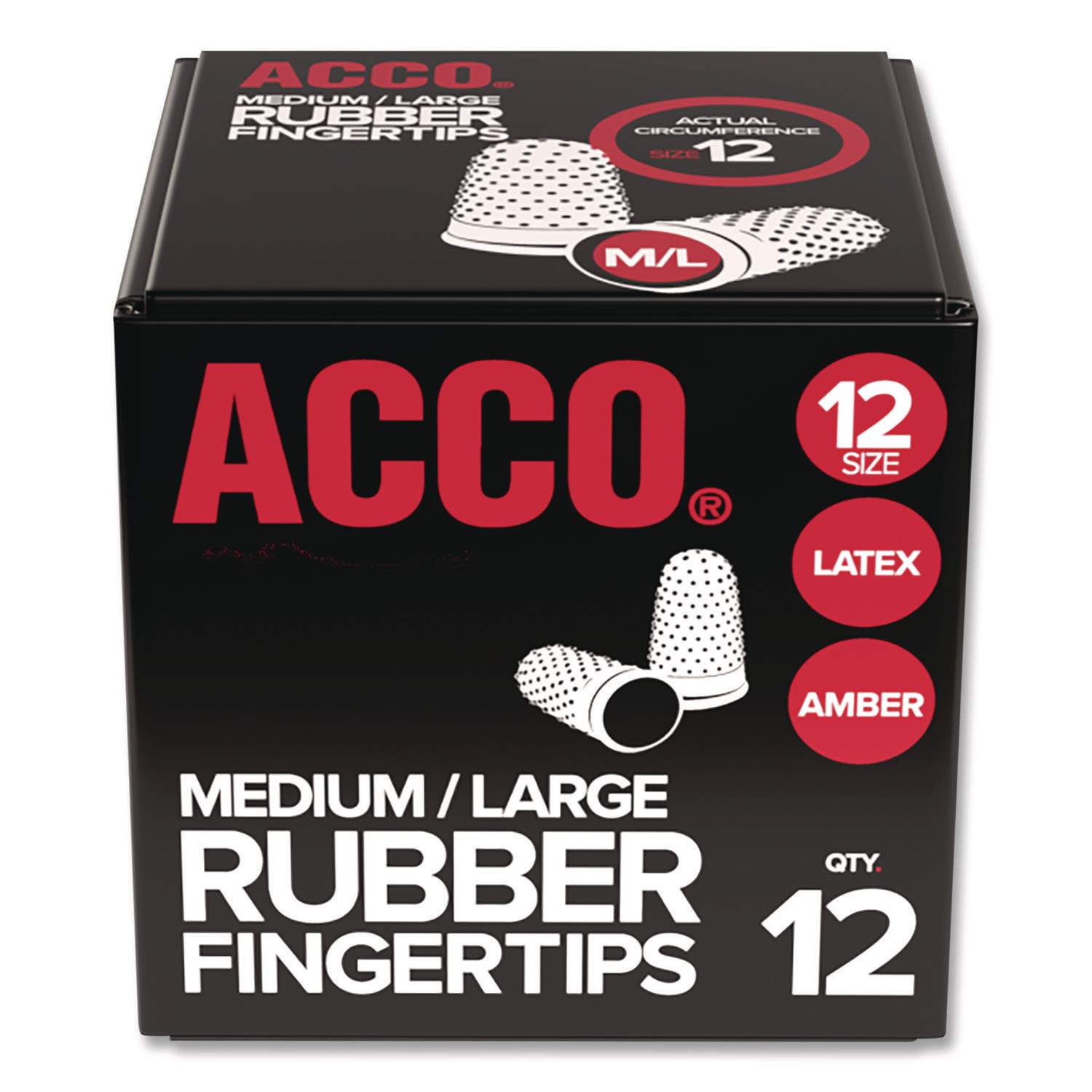 Rubber Finger Tips by Swingline® SWI54032 | OnTimeSupplies.com
