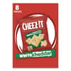 KEB12653 - Cheez-It Crackers, 1.5 oz Single-Serving Snack Bags, White Cheddar, 8/Box