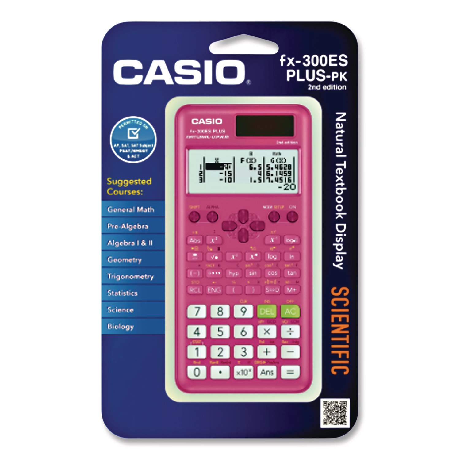 FX-300ES Plus 2nd Edition Scientific Calculator by Casio