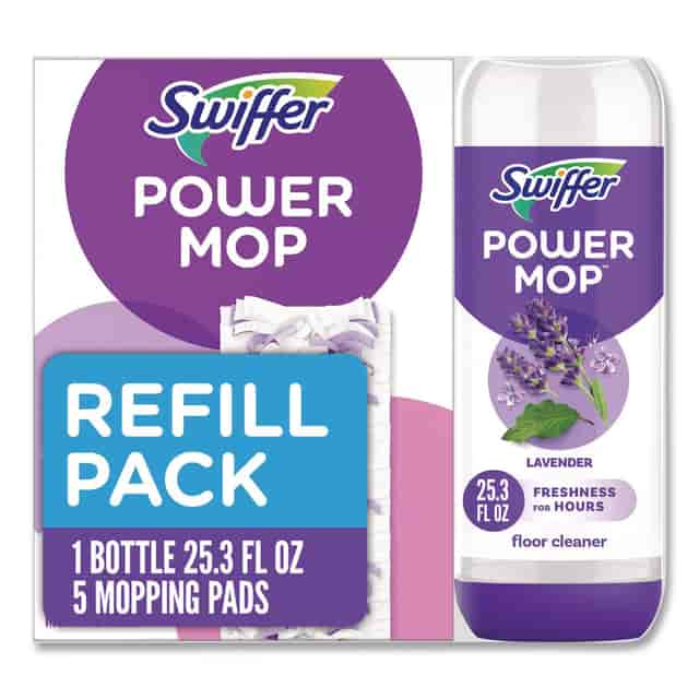 Swiffer PowerMop - 11 Ricariche Panni Lavapavimenti Multisuperficie, Originali