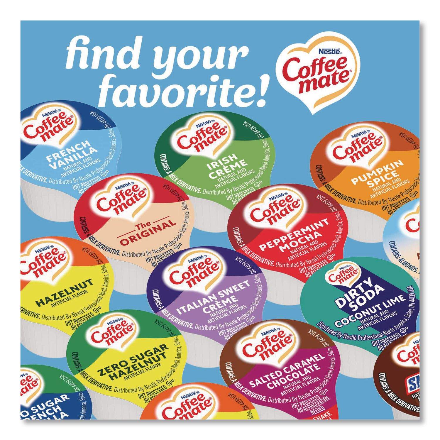 Liquid Coffee Creamer by Coffee mate® NES35070 | OnTimeSupplies.com