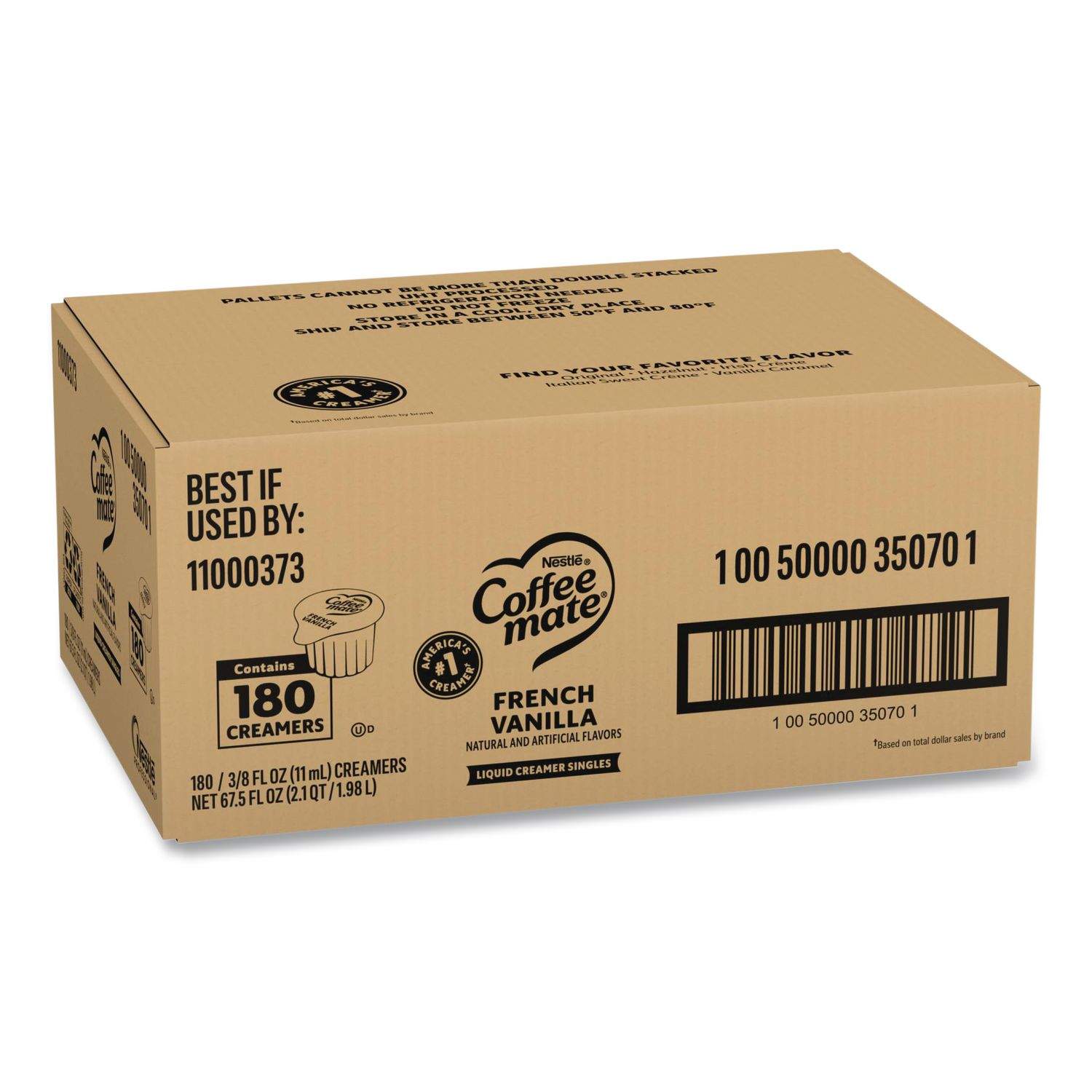 Liquid Coffee Creamer by Coffee mate® NES35070 | OnTimeSupplies.com